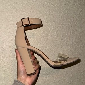 nude beige heels